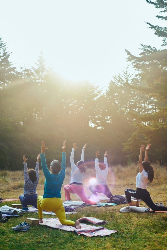 yoga en plein air